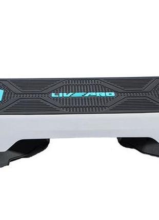Степ платформа step platform блакитний, чорний уні 106.5x43см