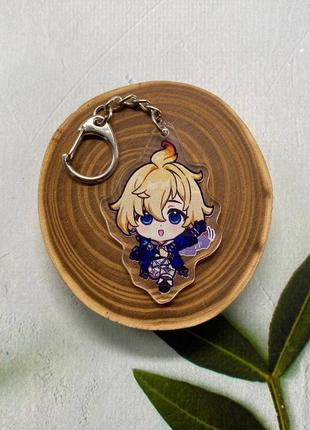 Акриловий брелок "геншин імпакт - міка"