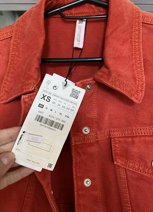 Джинсовка zara 4