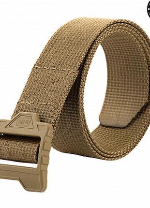 M-tac ремень lite tactical belt gen.ii coyote, армейский мужской ремень, тактический брючный ремень койот
