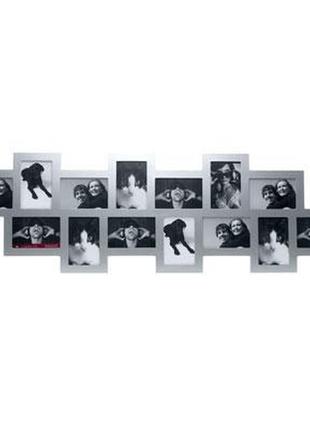 Фоторамка collage 14, сіра