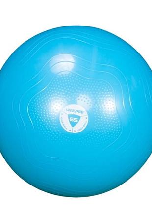 Фітбол зміцнення anti-burst core-fit exercise ball синій уні 65см
