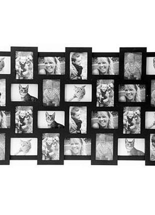 Фоторамка collage 28, чорна