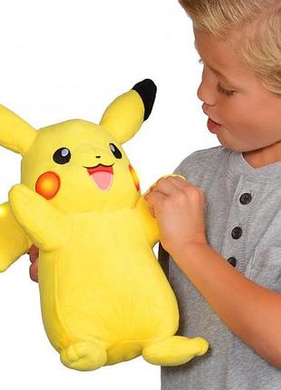 Інтерактивна м'яка іграшка pokemon - пікачу (25 cm.) 5