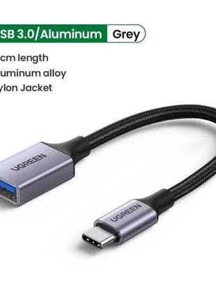 Ugreen type-c to usb otg кабель адаптер переходник usb 3.0