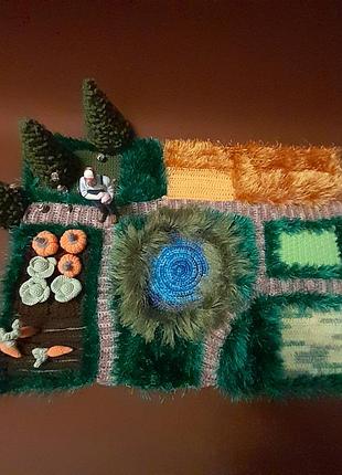 Ігровий килимок ферма з деревами