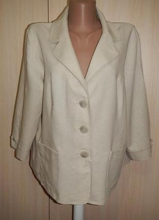 Лляний піджак, жакет isle p.18