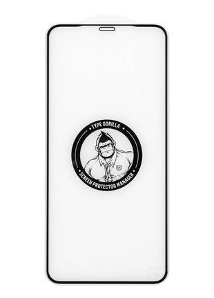 Защитное стекло blueo type gorilla 2.5d full transparent hd glass iphone 15 plus