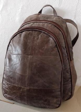 Le sac noir genuine leather рюкзак кожанный7 фото