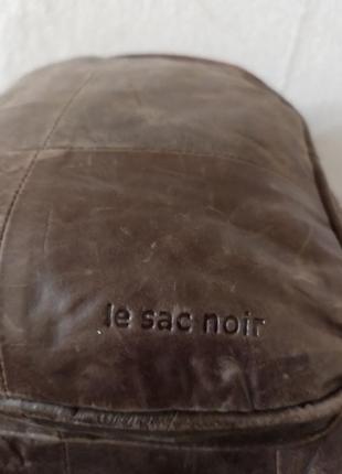 Le sac noir genuine leather рюкзак кожанный9 фото