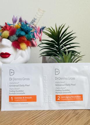 Оригинальный dr. sennis gross alpha beta universal day peel – антивозрастная салфетка для пилинга