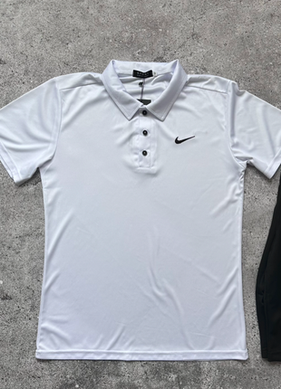 🔥белое поло nike: твоя элегантность в спортивном стиле!