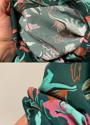 Платье-рубашка интересно принт