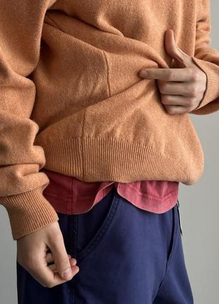 Ashworth made in scotland pure wool pullover светр кофта пуловер вовна оригінал шотландія яскравий світлий стильний теплий оверсайз вільний3 фото