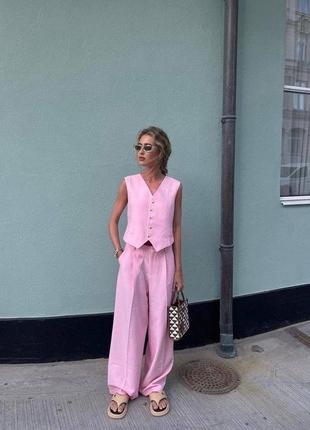 Костюм ( жилет + штани )