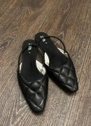 Мюлі, босоніжки zara