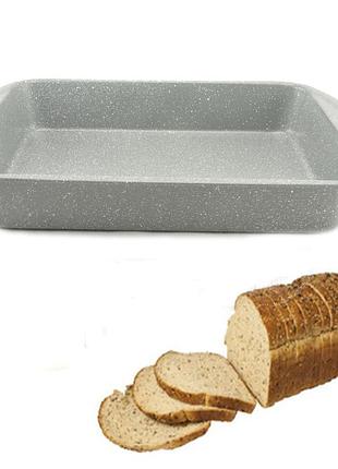 Деко для випікання хліба a-plus 28 х 38 х 7 см (1285) гранітне покриття