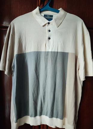 Трикотажна бавовняна сорочка на ґудзиках