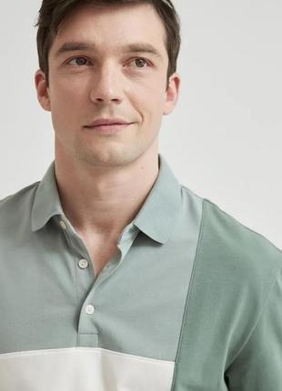 Трикотажна бавовняна сорочка на ґудзиках