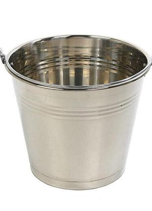 Ведро с нержавеющей стали a-plus 6 л (0360)