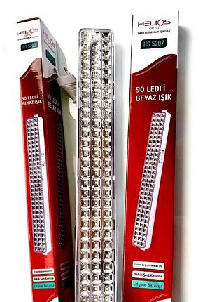 Светодиодный аккумуляторный фонарь helios 6w (hs-5207)