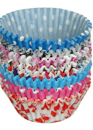 Формочки для кексов бумажные a-plus 80 шт 12 см (p012)