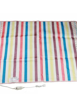 Електропростирадло electric blanket 120 x 150 см смужка (5733)