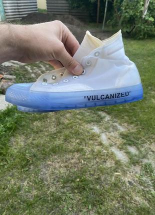 Кеди по типу converse off-white x chuck 70 'the ten men's
