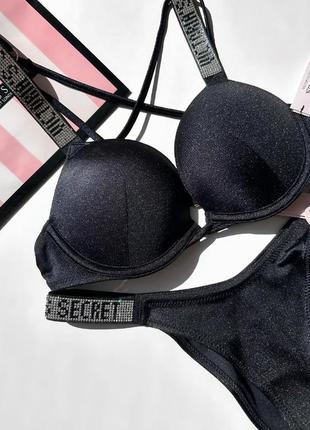 Купальник двойной пушап victoria's secret виктория сикрет оригинал