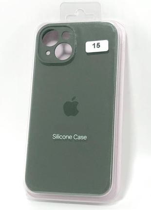Чехол для телефона iphone 15plus silicone case original full camera №15 marengo (4you)