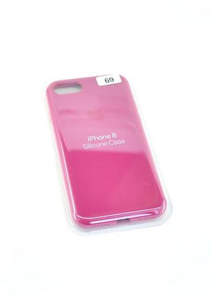 Чехол для телефона iphone 11 silicone case original full №69 raspberry (4you)