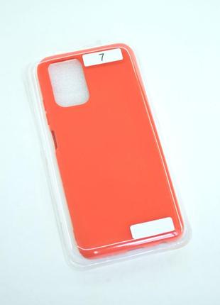 Чехол для телефона samsung a02s/a025 silicone original full №7 new apricot (4you)