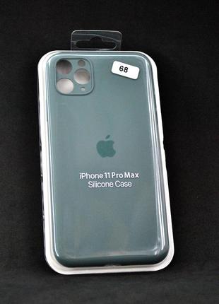 Чехол для телефона iphone 12 silicone case original full camera №68 viridian (4you)