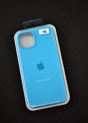 Чохол для телефону iphone 11 silicone case original full no16 royal blue (4you)