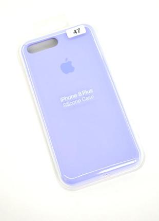 Чехол для телефона iphone xs max silicone case original full №47 lilac (4you)