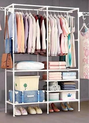 Вішалка для одягу coat rack 2 секції