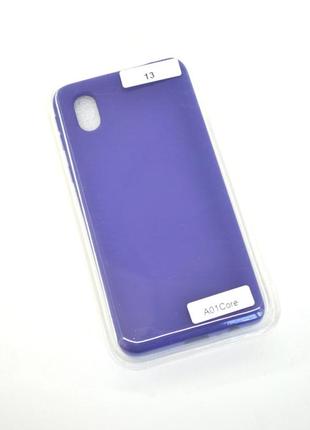 Чехол для телефона samsung a01 core/m01 core silicone original full №13 violet (4you)