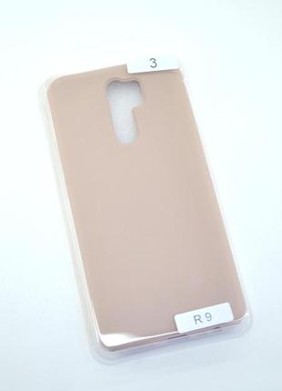 Чехол для телефона xiaomi redmi note 9pro/9pro max/9s silicone original full №3 pink sand (4you)