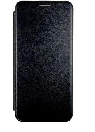 Чохол книжка premium для oppo a55 5g на магніті з підставкою чорний