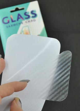 Защитная пленка на заднюю панель samsung a01 core/m01 core carbon back sticker 4you