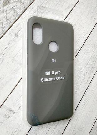 Чехол для телефона xiaomi redmi note 6/6pro silicone original full №6 cocoa (4you)