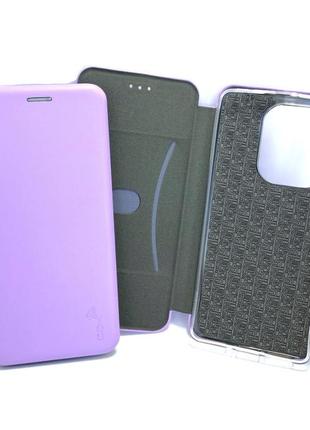 Чехол-книжка для телефона xiaomi redmi note 13(4g) original lavander (4you)