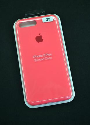 Чехол для телефона iphone 7+ /8+ silicone case original full №29 coral (4you)