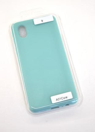Чехол для телефону samsung a30s/a50/a50s (2019) silicone original full №9 azure (4you)