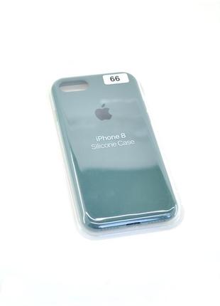 Чохол для телефону iphone 7/8 silicone case original full №66 pine green (4you)