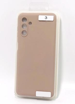 Чехол для телефона samsung a14(4g) silicone original full №3 pink sand (4you)