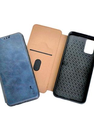 Чохол-книжка для телефону samsung a13 (4g) ddu premium dark blue (pu шкіра) (4you)