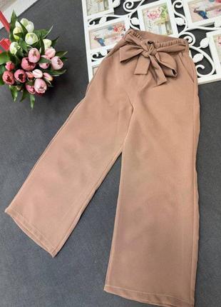 Классические брюки палаццо