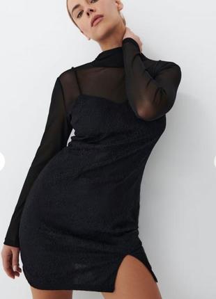 Маленькое черное платье mohito1 фото
