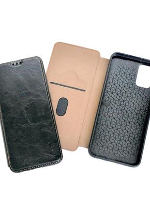 Чехол-книжка для телефона samsung a01 core/m01 core ddu premium black (pu кожа)